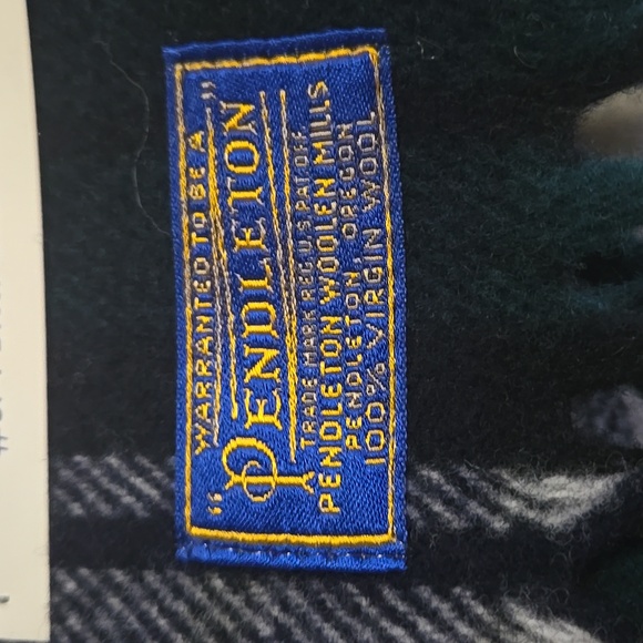 Pendleton Wool Tartan Stadium Blanket Vintage 1960s NWT Ralph Lauren Christmas - Picture 3 of 10